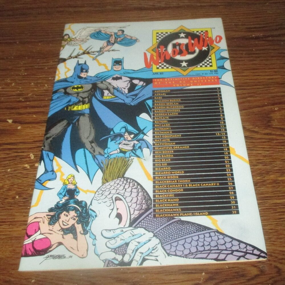 DC Comics Who's Who: The Definitive Directory - Volume 2 (DC Comics, 1985)